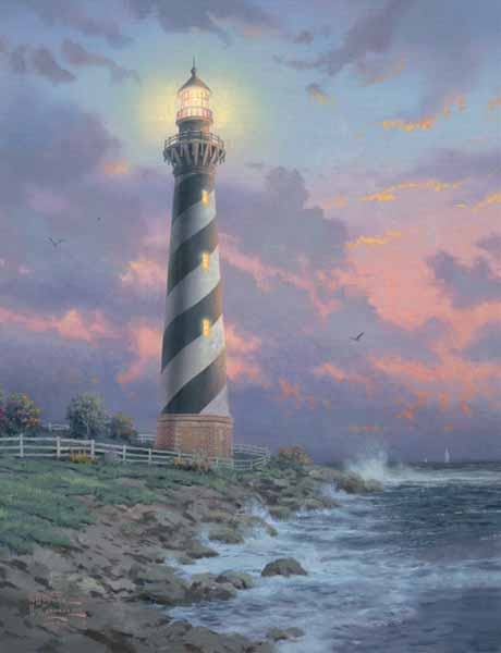 Thomas Kinkade Cape Hatteras Light